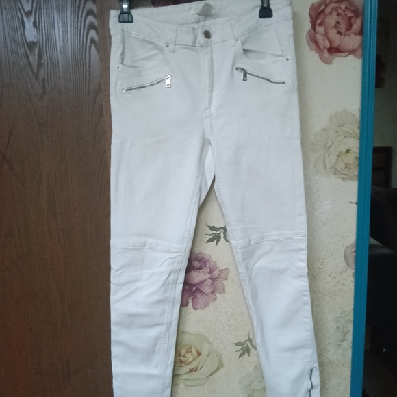 H&M Denim - H&M White Denim Pants